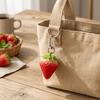 Simulated Fruit Fruit Keychain Cute Cartoon Food Keychain Cartoon Fruit Pendant  Car Key Accessory