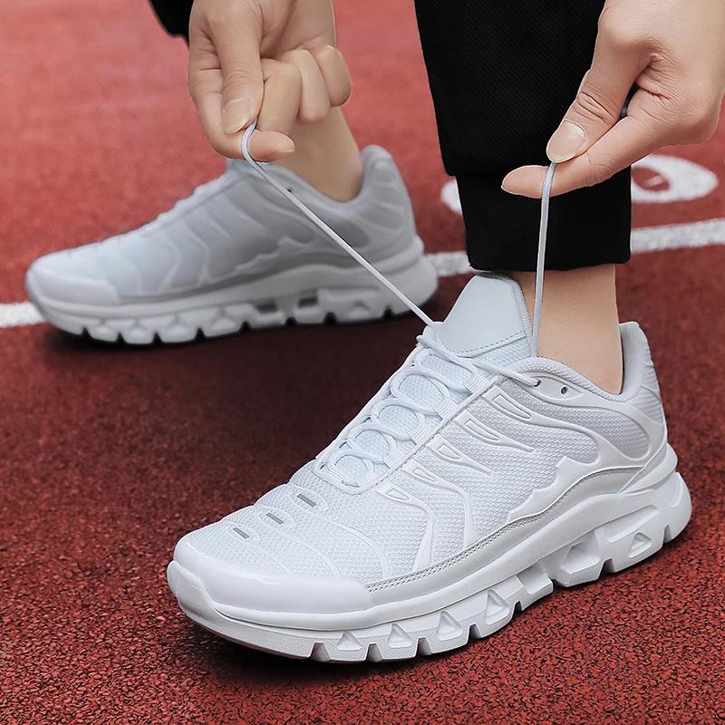New Men Running Shoes Outdoor Leisure Sports Breathable Jogging Sneakers Fashion Loafers Outdoor Casual Shoes Hiking Shoes