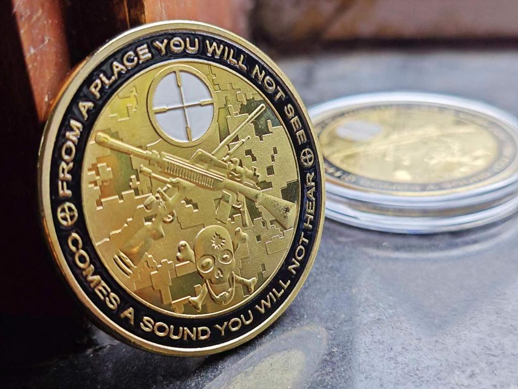 American Sniper Commemorative Coin Emblem Craft Gift Gift Collection Lucky Medal