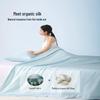 Mercury Home Textiles Cool Touch Washable Tussah Silk Quilt