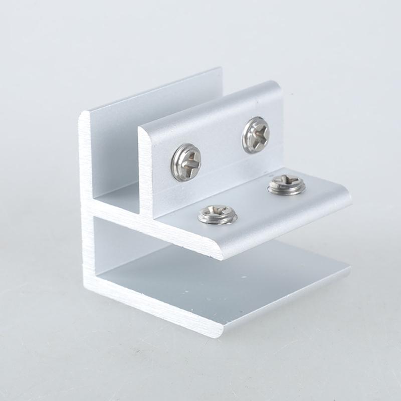 10 pz Supporti per Piastrelle in Alluminio Staffe di Connessione per Piastrelle Clip di Fissaggio per Piastrelle in Alluminio set per Facile Connessione Angolare a 90 Gradi delle Piastrelle