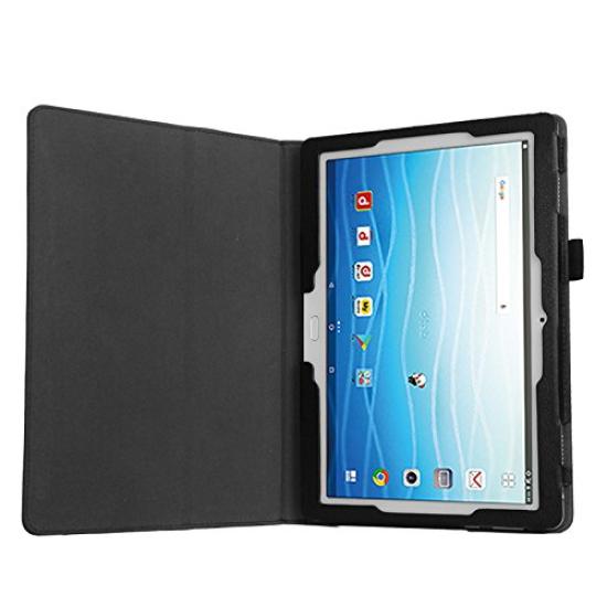 Wisers Docomo Dtab Sharp Inch Tablet with Touch Pen and Protective Film Docomo Case Cover New Black d-41A SH-T01 10.1 [2020 Model]