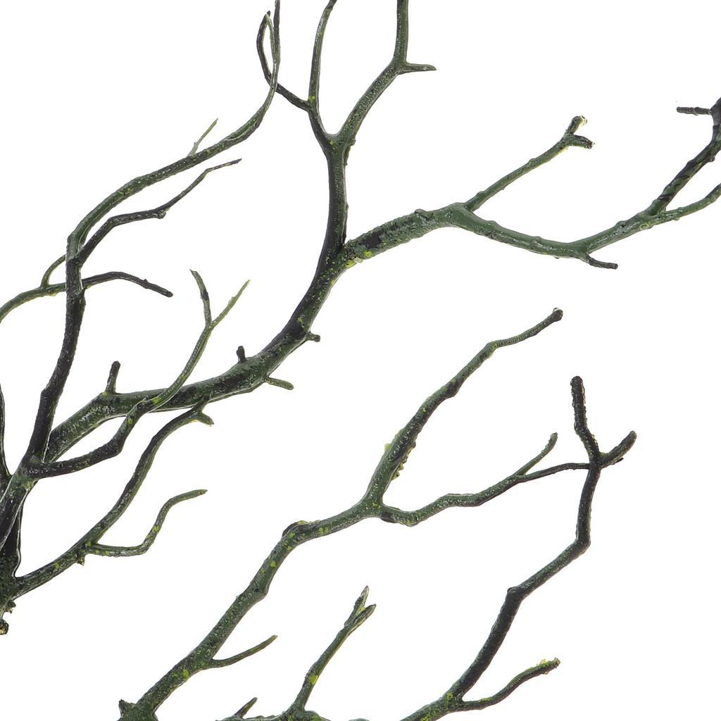 3Pcs Elegant Plastic Artificial Branches Lifelike Fake Tree Branches for Vase Decoration Wedding Celebration Festive Styling