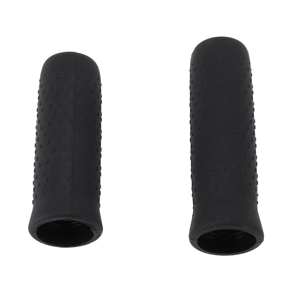 1 Pair Handlebar Grip Convex Particle Design Non Slip Comfortable Electric Scooter Handlebar Grip Replacement