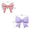 Cute Multi-purpose Bow Balloon Ins Style Lightweight Foil Balloon Large Size Theme Balloon Gender Reveal