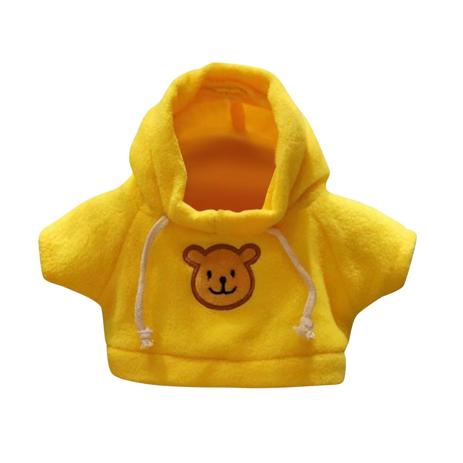 

30 см кукла плюшевая игрушка кукла сменная одежда кукольные украшения аксессуары толстовка One Size жёлтый