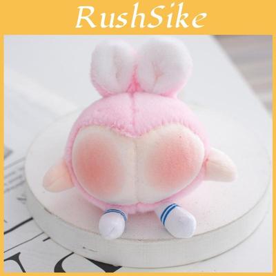 Charming Peach Bottom Bunny Plush Doll Funny Rabbit Bag Pendant