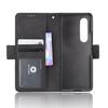 Leather Case For Samsung Galaxy Z Fold 7 6 5 4 3 Fold6 5G With Pen Slot Card Solt Holder Phone Bag Magnetic Flip Wallet Cover