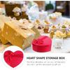 Empty Heart Shaped Box: Present Decorative Boxes with Lids for Valentines Day, Wedding, Bridal Shower, Anniversary, Birthday Party Goodie Boxes