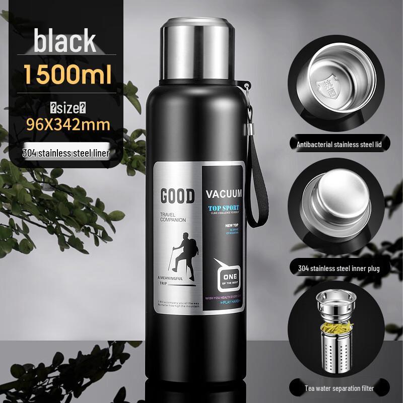 QianXing 304 Stainless Steel Large Insulated Water Bottle