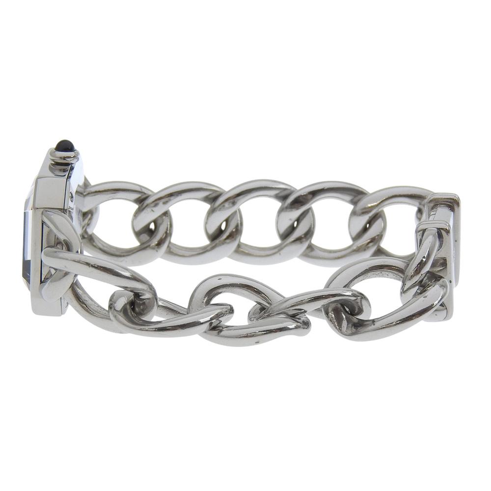 Chanel Premiere M Watches H0452 blackDial Stainless Steel Quartz Analog Display Women Used