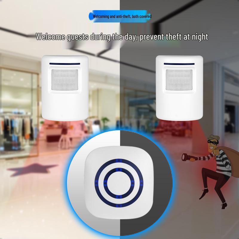 Smart Infrared Motion-Sensing Doorbell Alarm