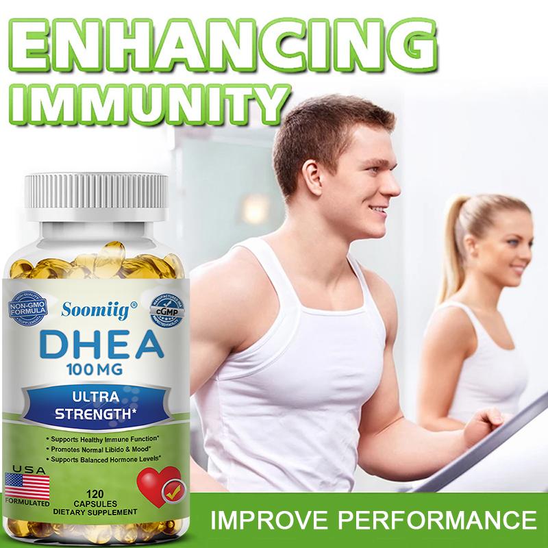 Hormone supplement to support hormonal balance in men and women and boost immunity 120 capsule.