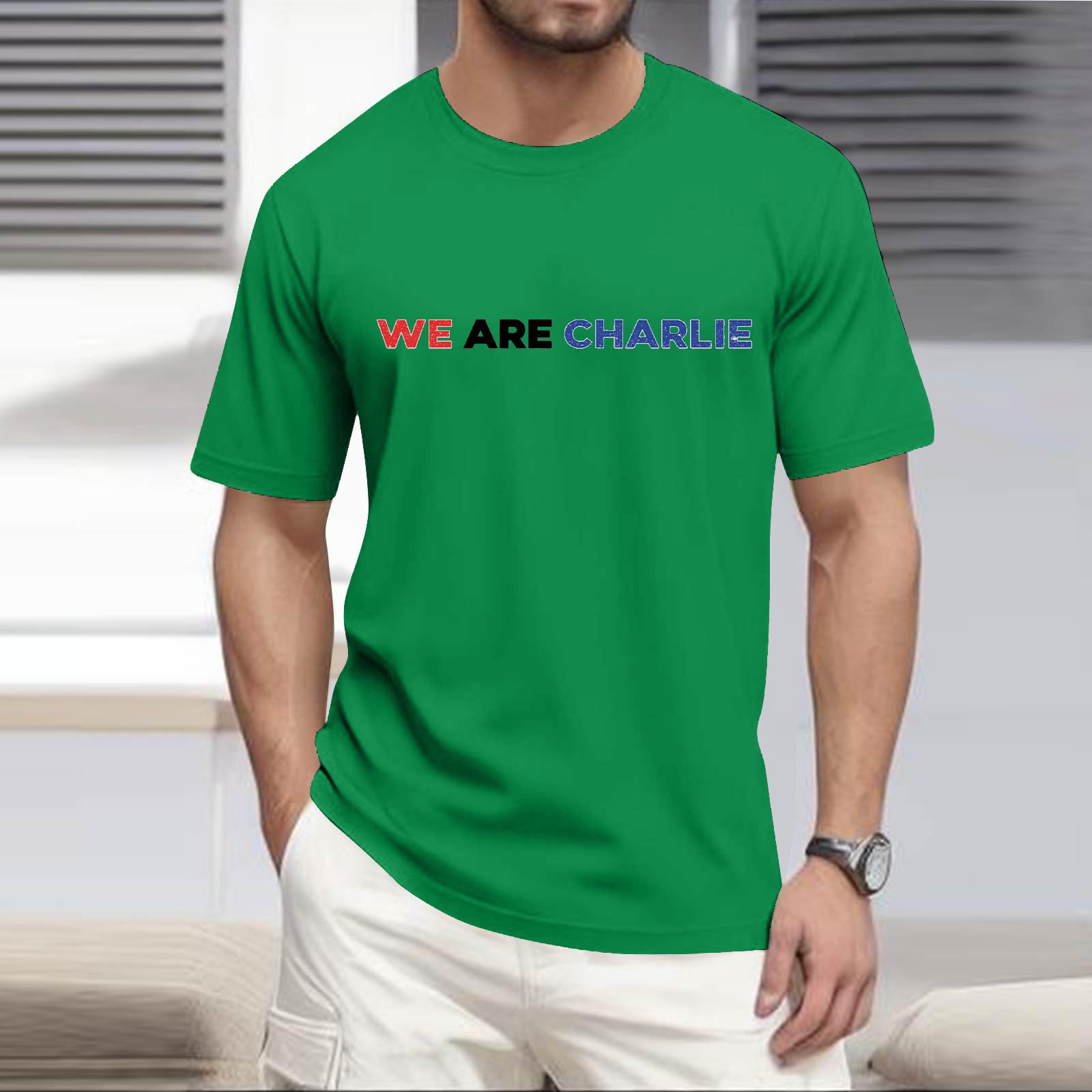 Популярная мужская футболка с принтом круглая горловина короткий рукав XL зелёный 1500₽