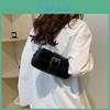 Stylish Commuter Small Square Bag Unique Design Spring 2024 Simple Casual Shoulder Crossbody Bag