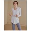 Top de entrenamiento con capucha de manga larga ajustado para mujer Otoño Primavera Cintura Alta Holgado Camisa de Fitness para Correr Yoga Gimnasio