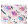 3 Pcs/6 Pcs Random 3D Creative Space Food Cartoon Round Relief Stickers Scrapbooking Diy Journal Cute Stationery Sticker