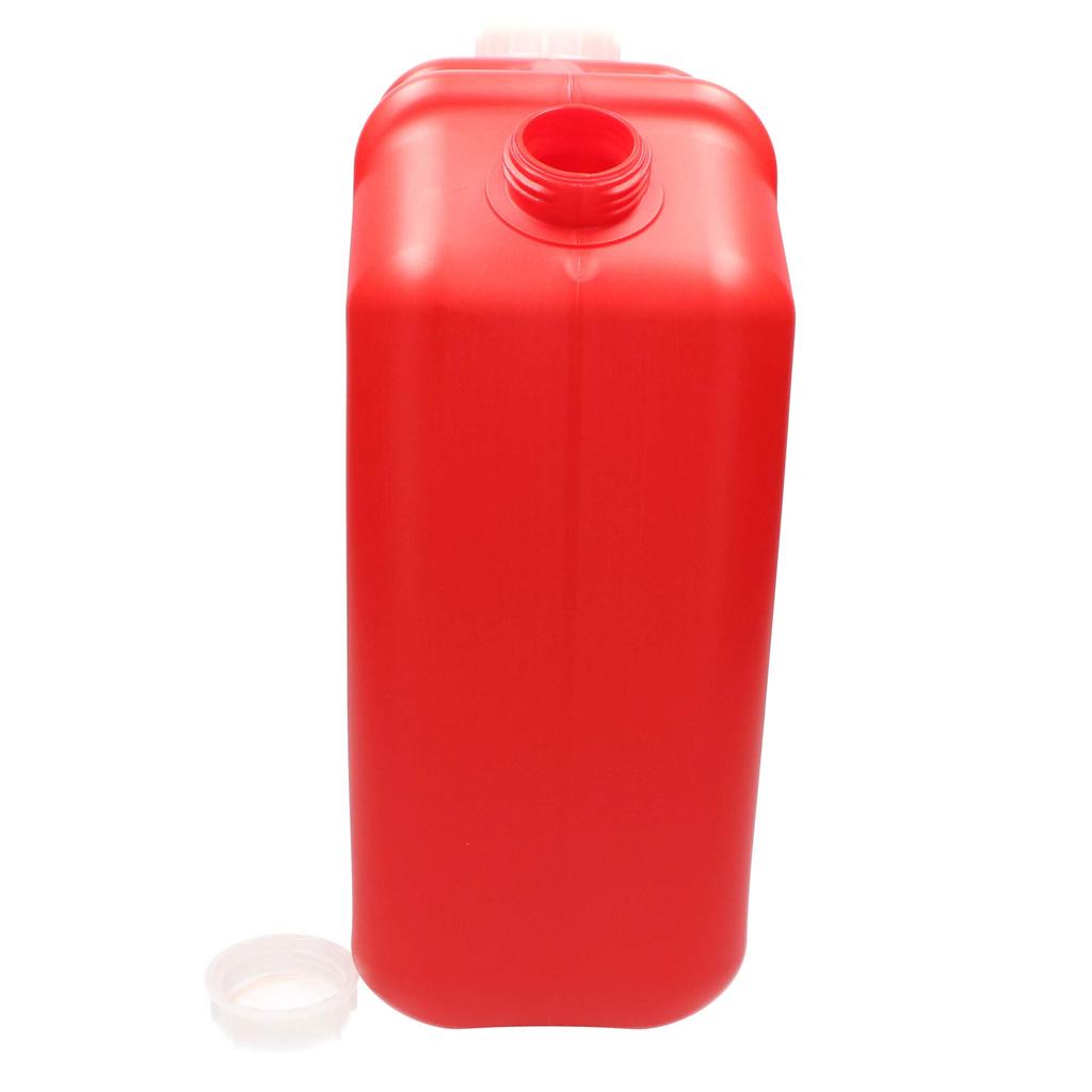 Mizuho Chemical Industry Flat Can, Nozzle, 20L, Red, 0207R, Double-Ended, Colored Poly Tank