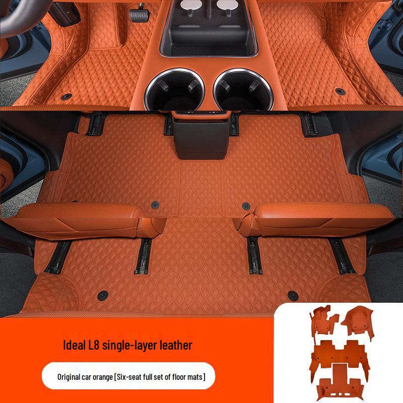 Ideal L8 Trunk Mat: Full Coverage Tail Box Liner for Car Interior Modification