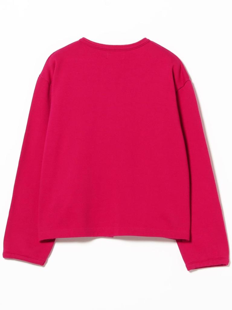 Beams Boy Women's Ring Dot Sweat Cardigan, Pink 1