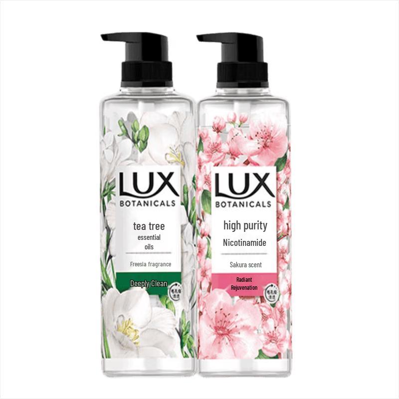 Lux Botanical Essential Oil Fragrance Shower Gel Duo Pack