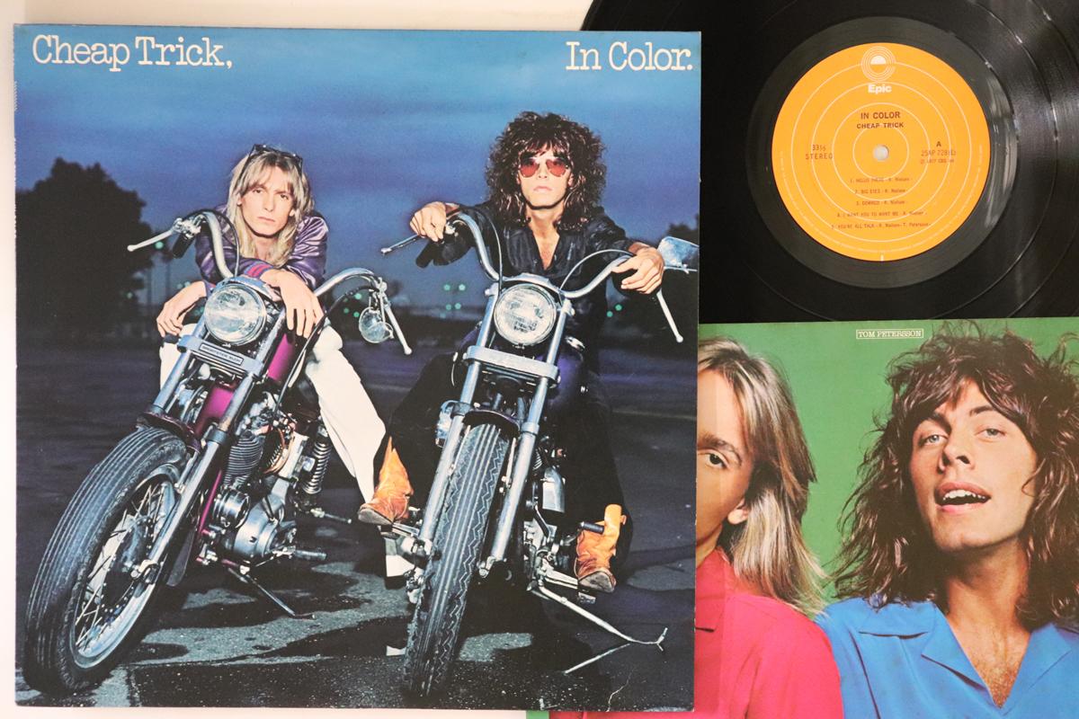 

LP Пластинка CHEAP TRICK - В цвете 25AP728 EPIC 1977 Япония Рок