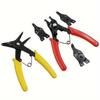 2-in-1 Dual-purpose Snap Ring Pliers, Internal and External Snap Ring Pliers, Snap Ring Pliers for Spring Removal and Installati