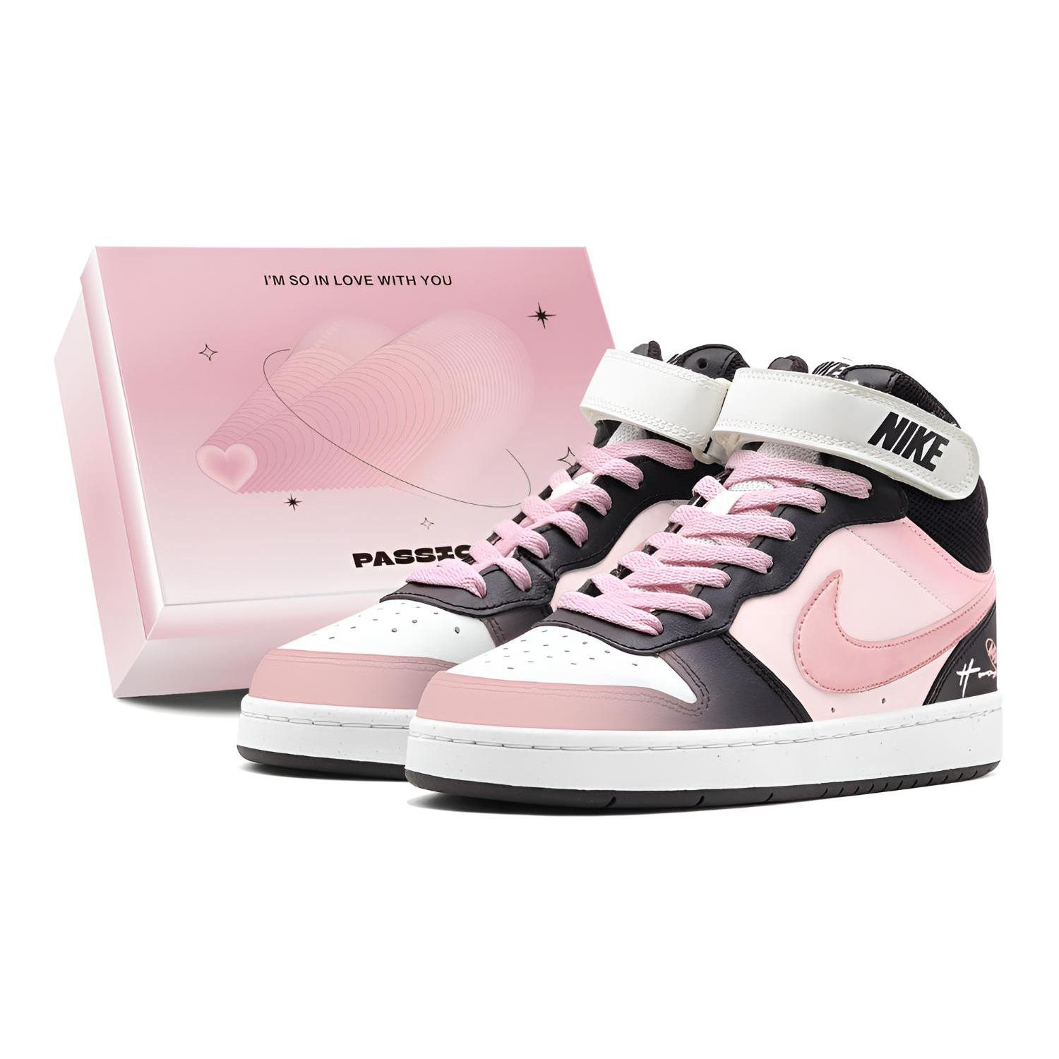 

Nike Court Borough 2 Fuchsia Heart, Couple s, Hand Drawn Graffiti, Sweet And Cute Slip Resistant Abrasion Resistant CD7782-126(TeamS2-S-BOX) 36.5