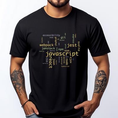 Javascript Szoftverfejlesztő Frontend Mérnök Streetwear Póló Halloween Alkalmi
