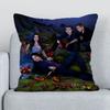 V-Vampire Diary Dekorative Kissenbezüge für Kissen Sofakissenbezug 45x45cm Kissenbezüge 40x40 Kissen Kurzer Plüsch Loungesessel