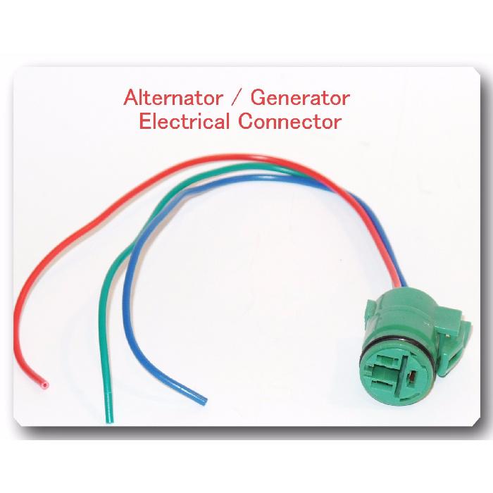 Fits: Geo Honda Lexus Pontiac Suzuki Toyota  Alternator 3 Wire Connector