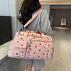 Strawberry Travel Carryall Large Capacity Wet And Dry Separation Duffel Bag Crossbody Gym Bag with Shoes Compartment for Fitness Weekender