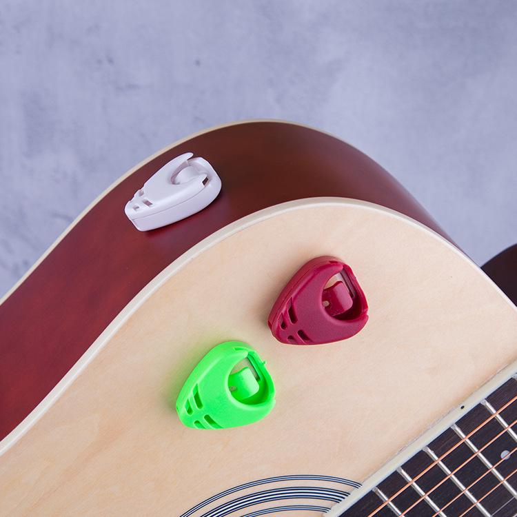 Adhesive Guitar Pick Holder Box - Classic Colored Design