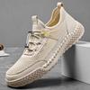 New summer sports shoes men's hollow breathable mesh shoes one pedal soft sole fashion light rest
