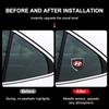 1Pcs 3D Metal Auto Door Shield Emblem Car Body Badge Sticker Styling For Hyundai Fe Sonata Solaris Azera Creta I30 IX25 IX35