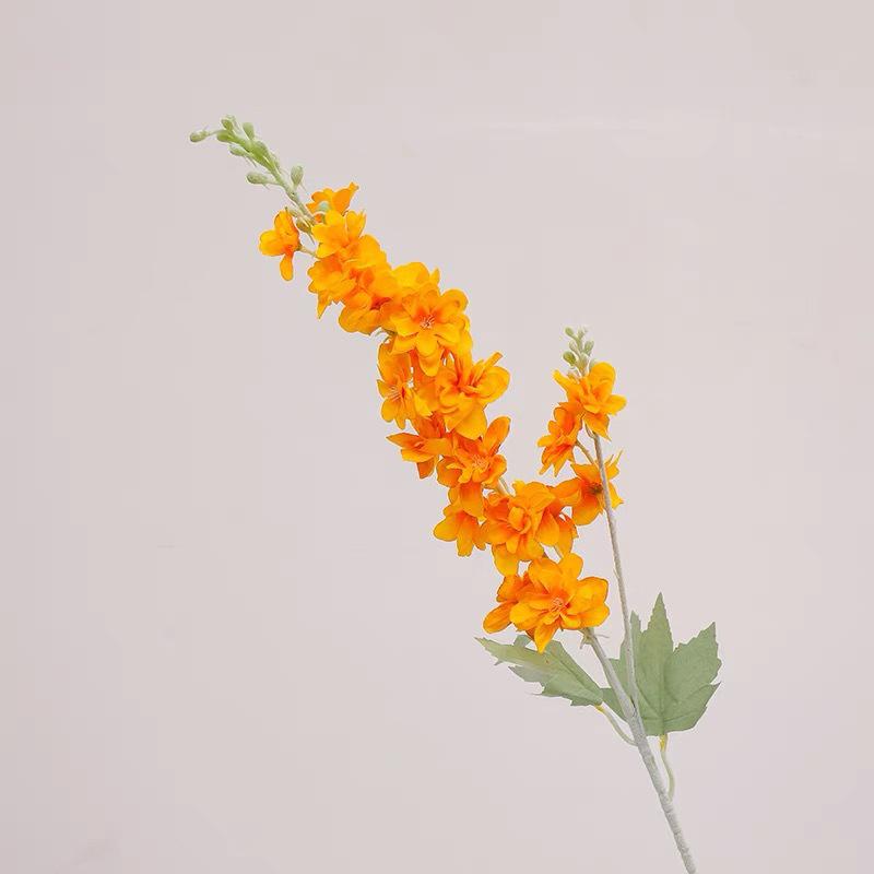 83Cm Flocking Delphinium Artificial Flower Branch Home Decoration Fetionzi Fake Flower Wedding Decor Banquet Photography Props