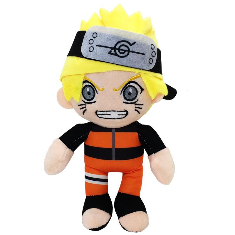 Narutos New Cute Anime Plush Toy Classic Japanese Anime Peripheral Doll Naruto Kakashi I Love Luo Doll Birthday Gift