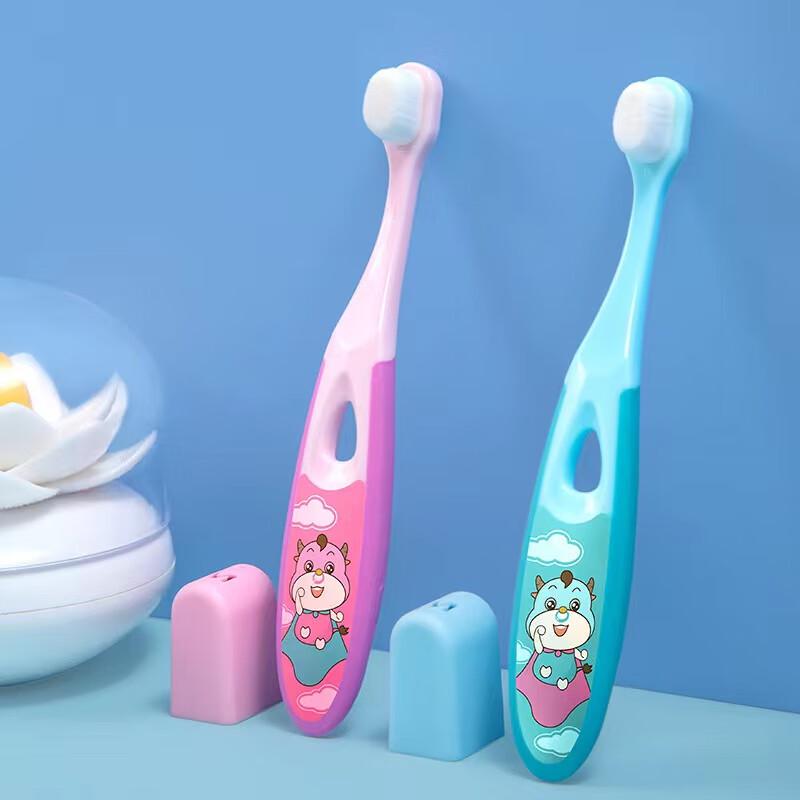 Calf's Adventure Kids Soft Bristle Cartoon Toothbrush