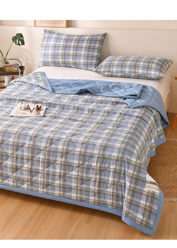 Washable Cotton Summer Quilt: Perfect for Events, Gifts, and Air Conditioning Use
