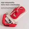 Cute 2-in-1 Phone and Sunglasses Bag Portable Glasses Storage Bag with Hanging Sunglasses Car Storage Glasses Pouch