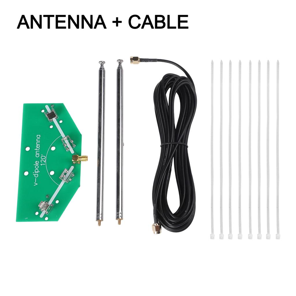 Antenna Installation DIY Antenna Kit Adjustable Frequency Antenna Adjustable Frequency Antenna 7.09x3.94x0.94 Inches