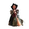 3Pcs Festival Witch Ornament Handmade Cloth Broom Wizard Figurine Decoration For Shop Window Display Indoor and Outdoor