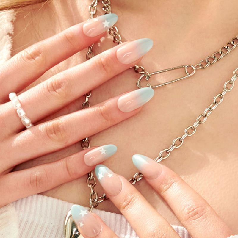 Reusable Nail Tips Soda (Almond)