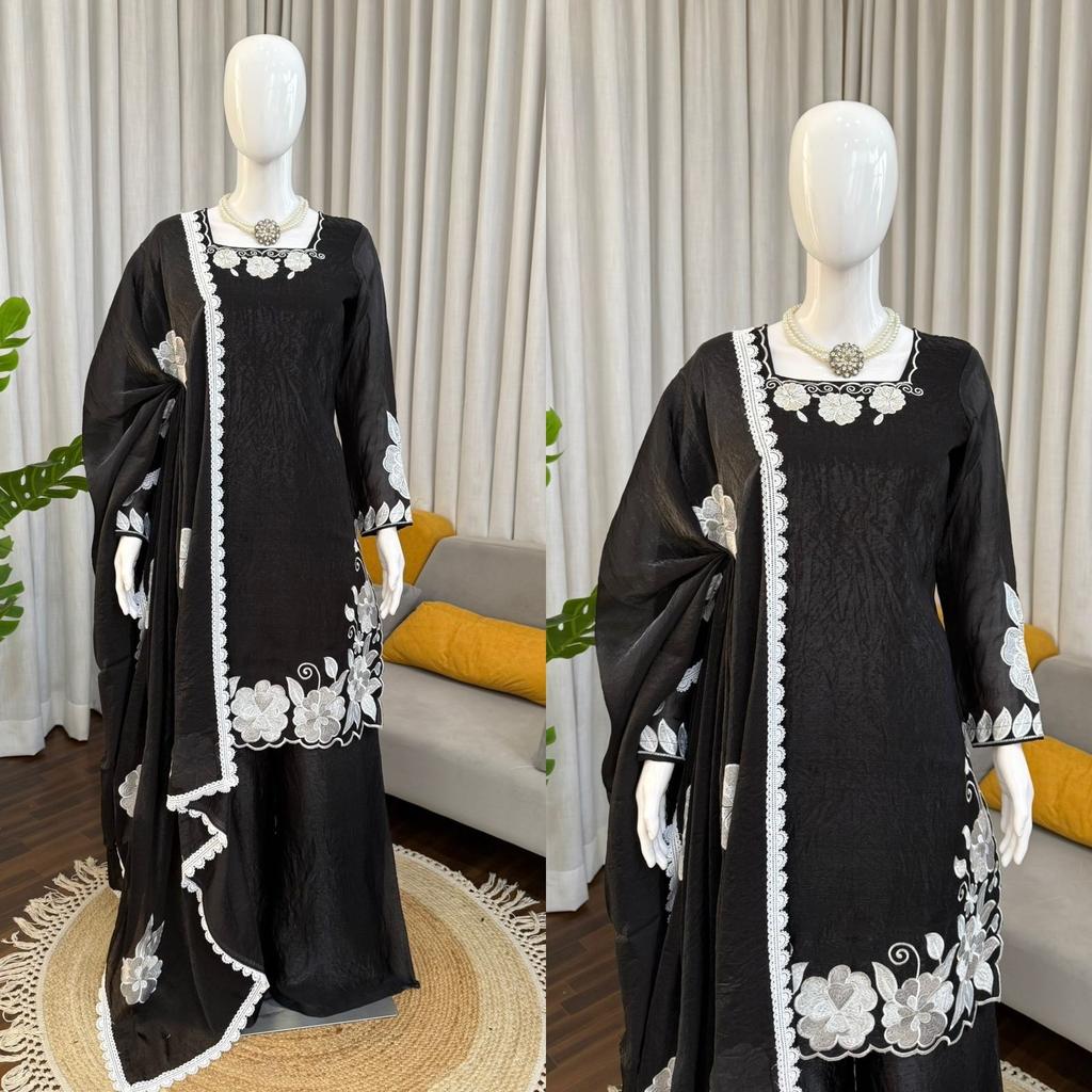 Salwar Kameez Sukienka Wieczorowa Stylu Bollywood Pakistański Projektant Etniczny Garnitur Palazzo
