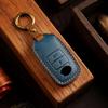 2 3 Bottons Genuine Leather Auto Key Fob Cover Case Key Fob Remote Fit For Toyota Malaysia Perodua Yaris Ativ Raize Veloz Avanza Rush Daihatsu Key