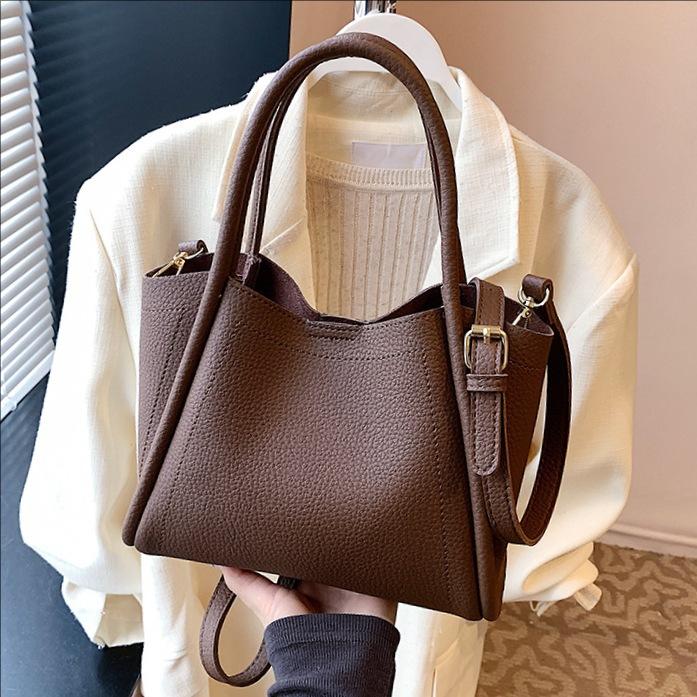 Handbag Women's Large-capacity Commuter Shoulder Bag New Messenger Tote Bag