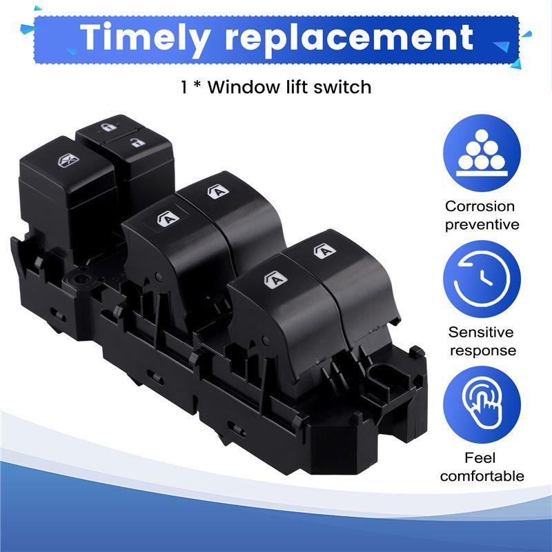 84040-08010 1PC Auto Window Switch Window Glass Lift Switch For Toyota Sienna 2015-2020 8404008010