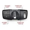 Car Head Lamp Rotary Headlight Switch Cover Foglight Button For BMW 2 Series X5 X6 X5M X6M F15 F16 F85 F86 F45 F46 61319311727