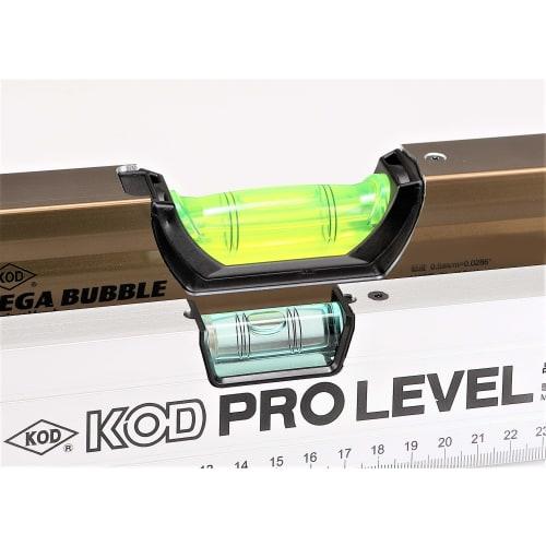 KOD (Akatsuki Manufacturing) Aluminum Level with Magnet, Mega Bubble, L-777M, 230mm