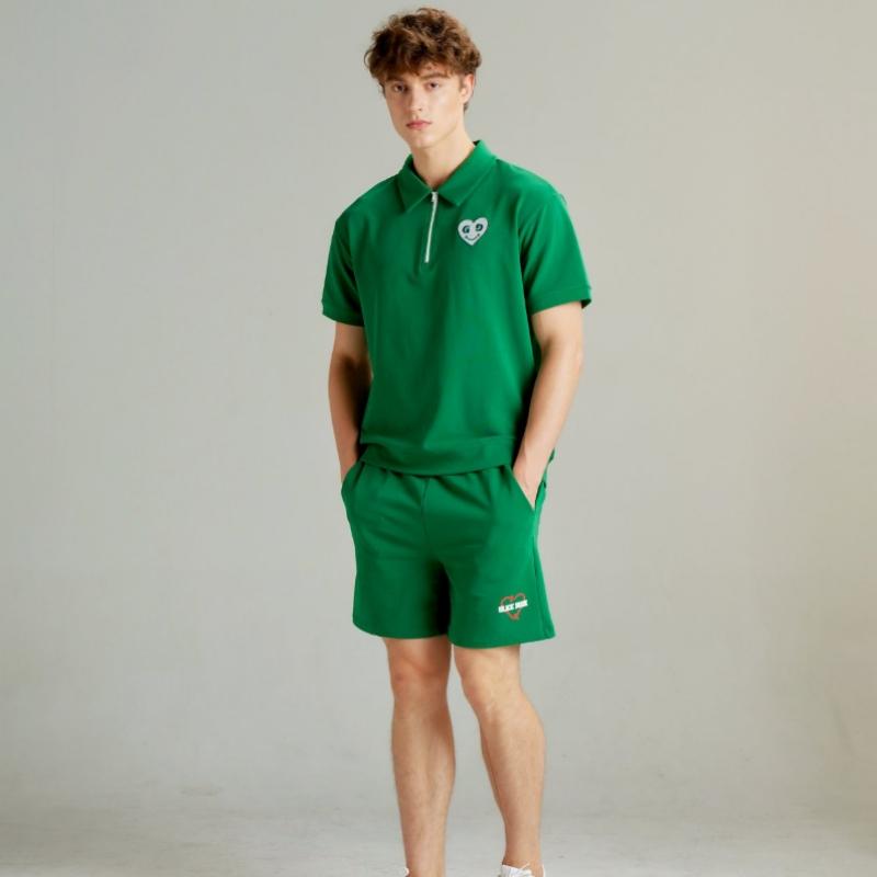 Goxo Casual Fit Shorts Green Slice Hook